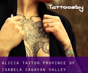 Alicia tattoo (Province of Isabela, Cagayan Valley)