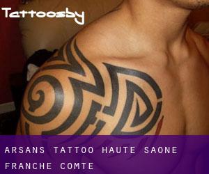 Arsans tattoo (Haute-Saône, Franche-Comté)