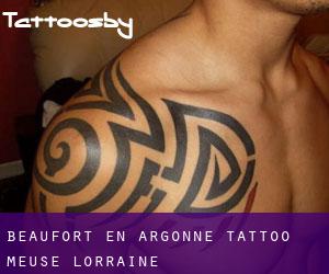 Beaufort-en-Argonne tattoo (Meuse, Lorraine)