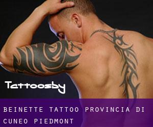 Beinette tattoo (Provincia di Cuneo, Piedmont)