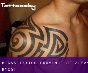 Bigaa tattoo (Province of Albay, Bicol)