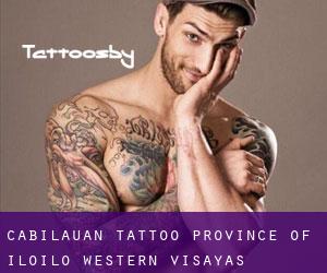 Cabilauan tattoo (Province of Iloilo, Western Visayas)