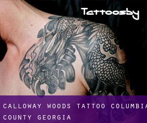 Calloway Woods tattoo (Columbia County, Georgia)